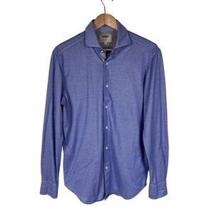 I C The One Richard Chai Blue Button Down Shirt Size Medium
